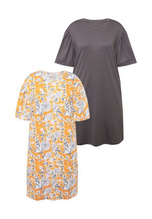2 PACK - Yöpaita - concrete gray