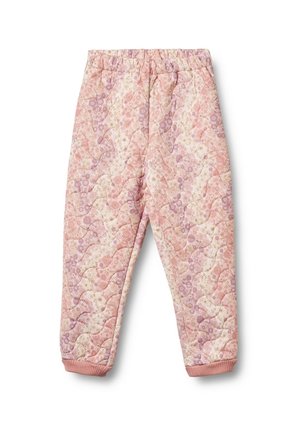 Trousers - lilac flower rainbow