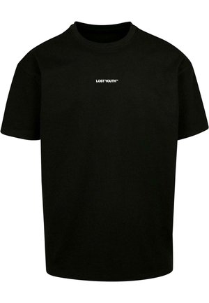 Lost Youth Apdrukāts T-krekls - black