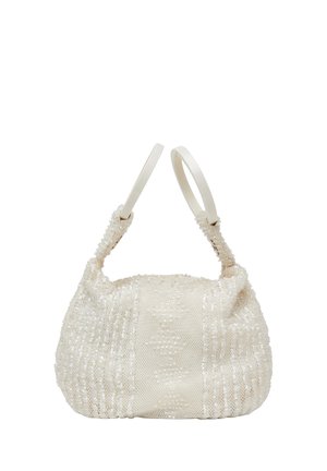 Calliope, BORSA TINTA UNITA - Sac à main - bianco lana