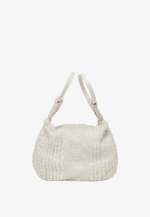Calliope, BORSA TINTA UNITA - Sac à main - bianco lana