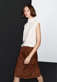 Massimo Dutti A-Linien-Rock - brown