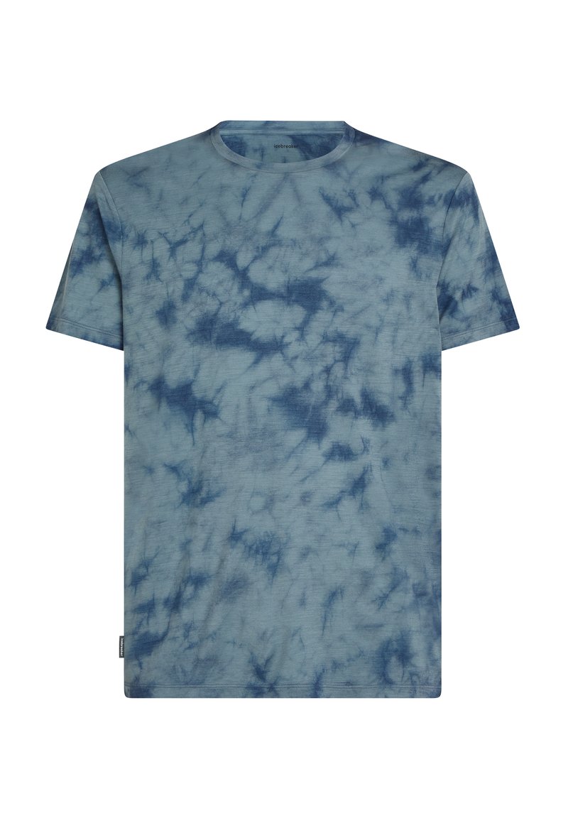 Icebreaker T-shirt print blauw