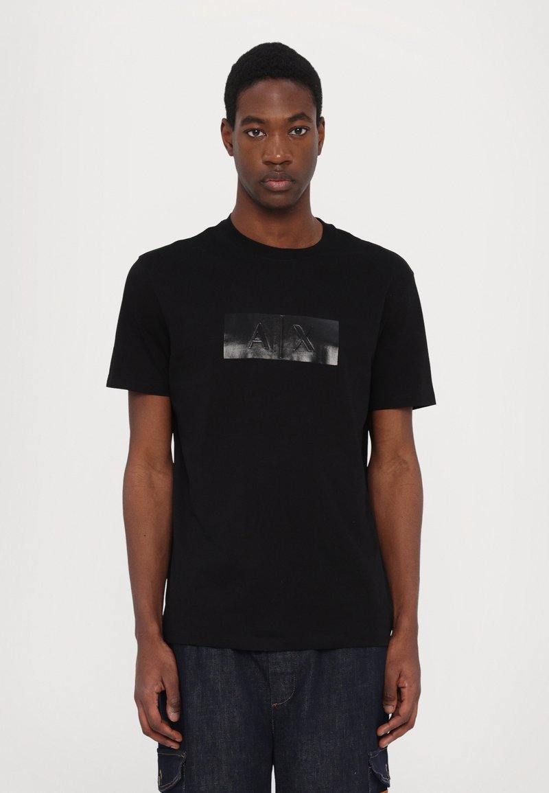 Armani Exchange - Print T-shirt - black, Enlarge