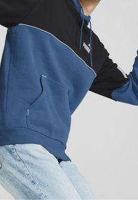 Puma Felpa con cappuccio - blue