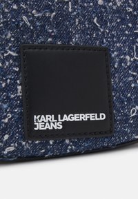 Karl Lagerfeld Jeans SMALL HALF MOON - Rankinė - white/blue