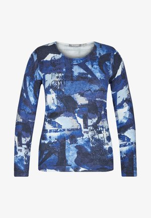 MIT GLITZERSTEINEN UND STATEMENTS - Jumper - blau