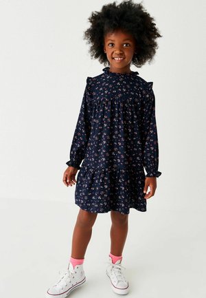 Vestido informal - navy blue ditsy