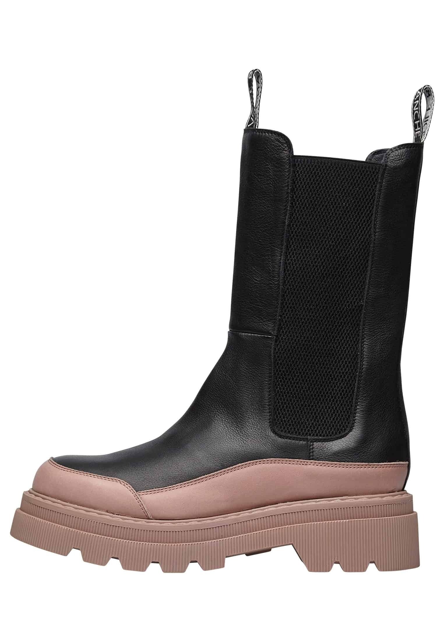 Voile Blanche MELBA - Stivali con plateau - black/light pink/nero -  Zalando.it