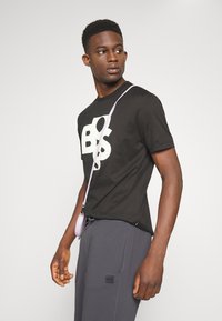 BOSS SESTART - Calças de fato de treino - dark grey