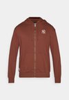 MLB NEW YORK YANKEES FULL ZIP HOODIE - Squadra - brown