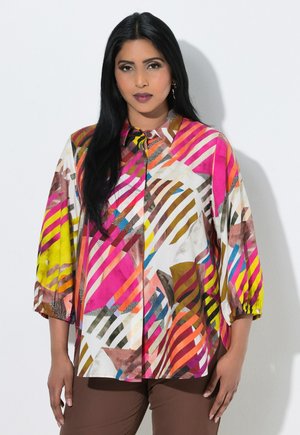 Ulla Popken, Hemdbluse - fuchsia pink