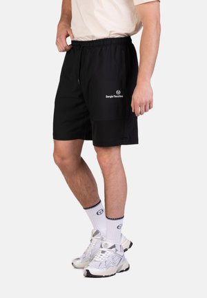 Sergio Tacchini SPECCHIO PL BERMUDA - Träningsshorts - black white