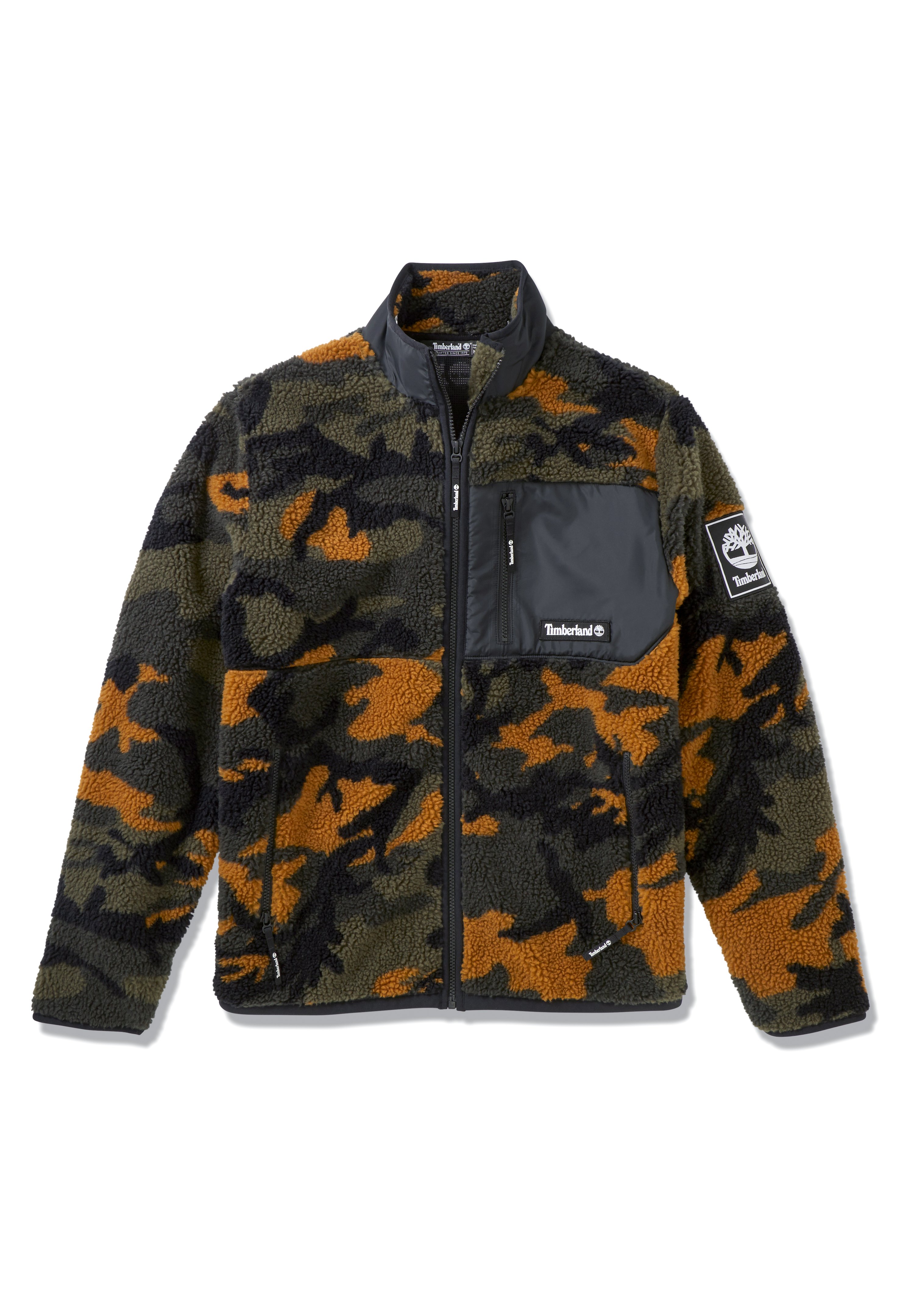 north face camo sherpa