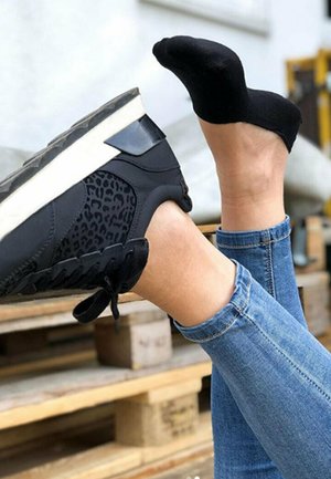 Vincent Creation 4 PAAR INVISIBLES  - Füßlinge - schwarz