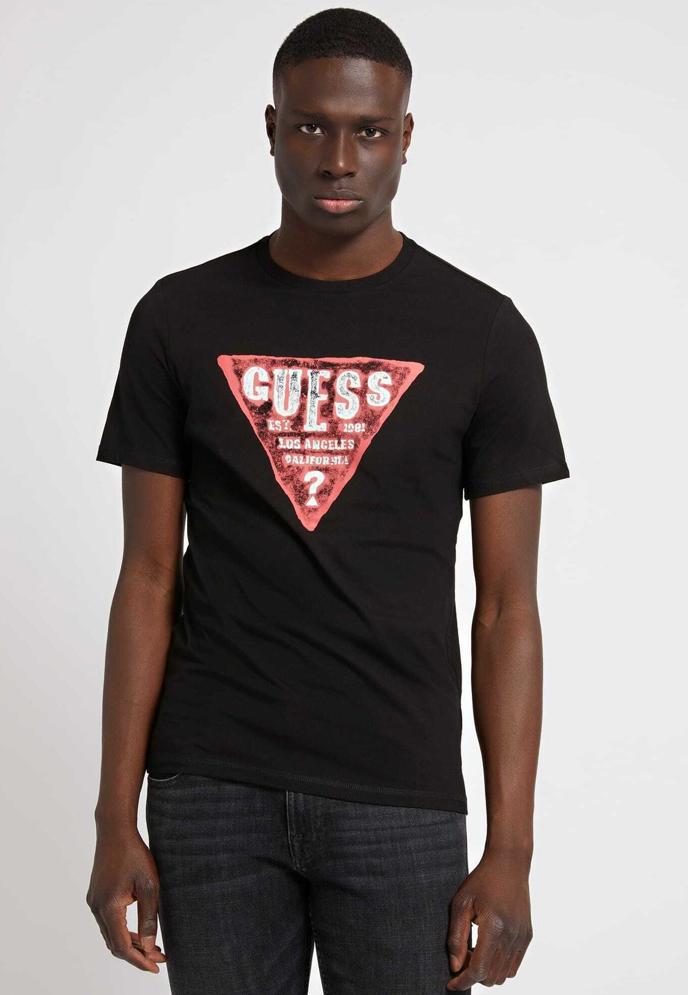 camisetas de guess hombre