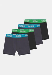 Niet geselecteerd, india ink/turquoise