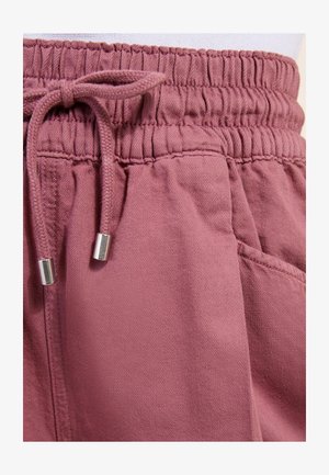Friends Like These, REGULAR FIT - UTILITY SHIRRED TIE WAIST SHORT . - Tepláky - pink