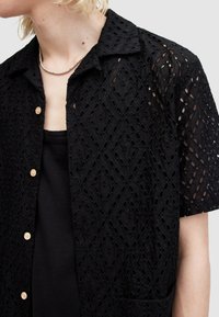 AllSaints QUINTA SHIRT - Camicia - jet black