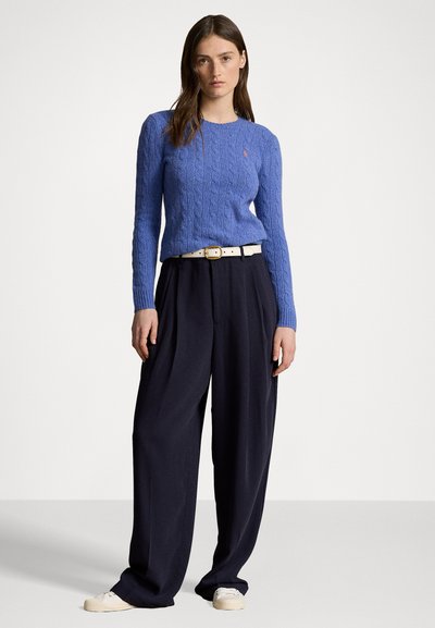 Polo Ralph Lauren CABLE KNIT WOOL CASHMERE JUMPER - Džemperis - dockside blue
