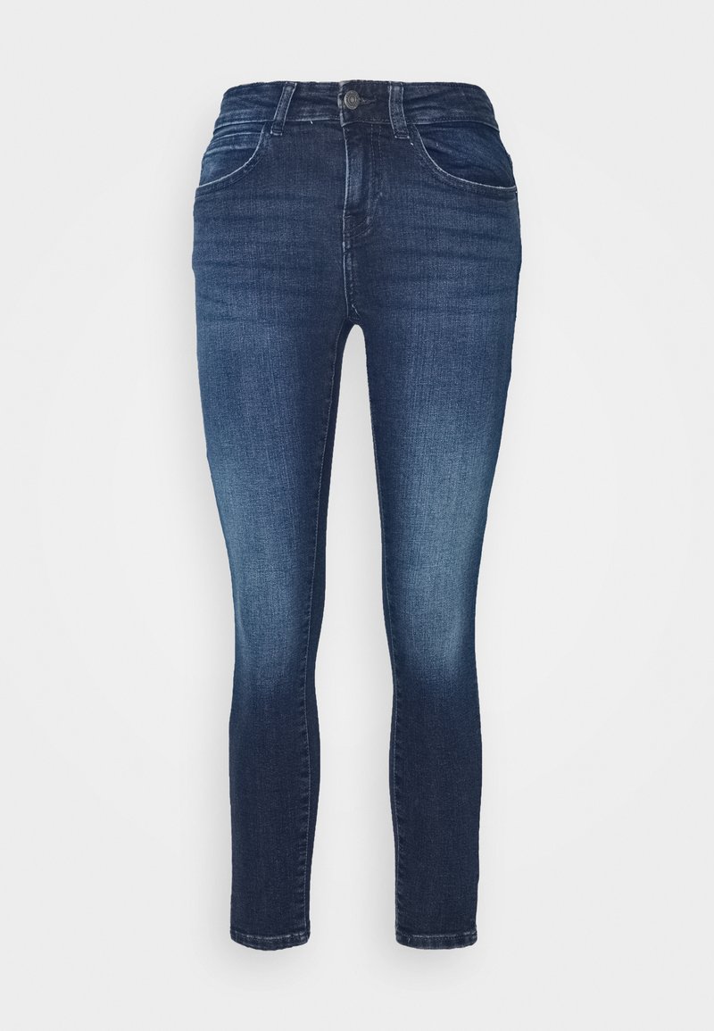 Noisy May Petite Jeans Skinny Fit donkerblauw denim Noisy May Petite Jeans Skinny Fit donkerblauw denim