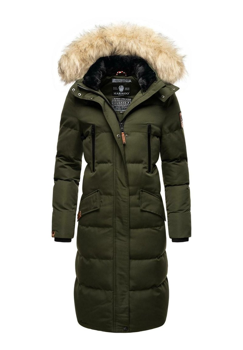 Marikoo SCHNEESTERNCHEN - Wintermantel - oliv - Zalando.de