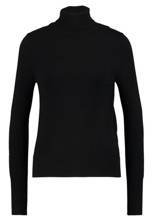 ONLVENICE ROLL - Strickpullover - black