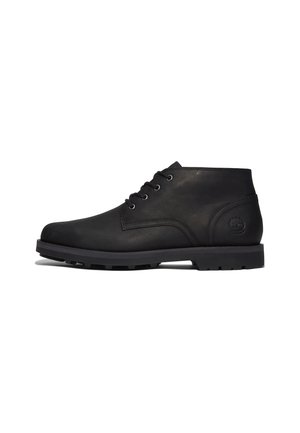 Schnürstiefelette - black