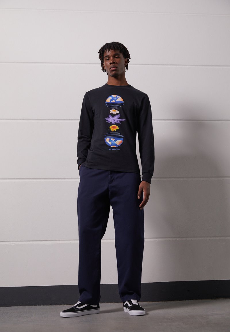 Carhartt WIP CALDER PANT - Calças - dark navy rinsed