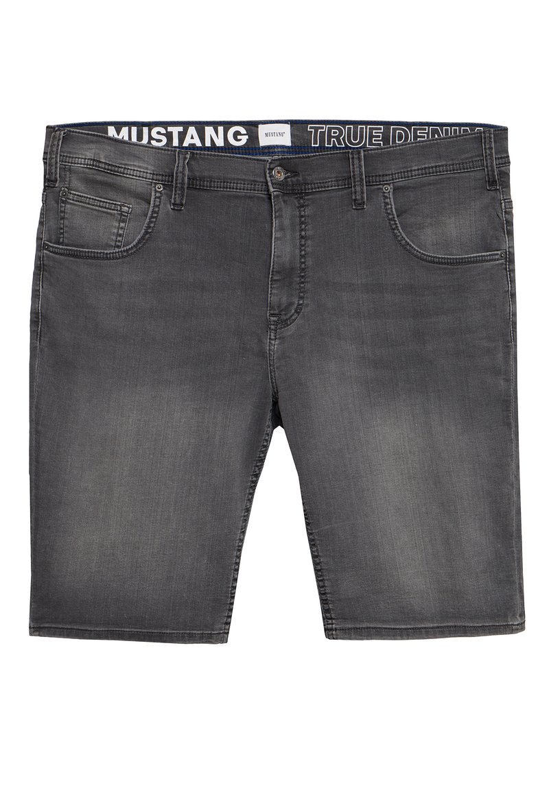 mustang Jeansshort grijs