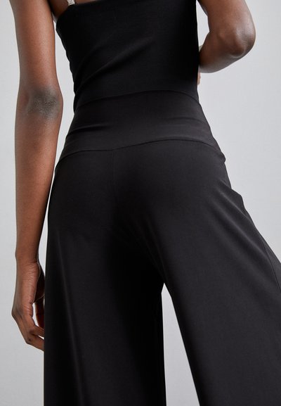 Norma Kamali ELEPHANT PANT - Pantalon classique - black