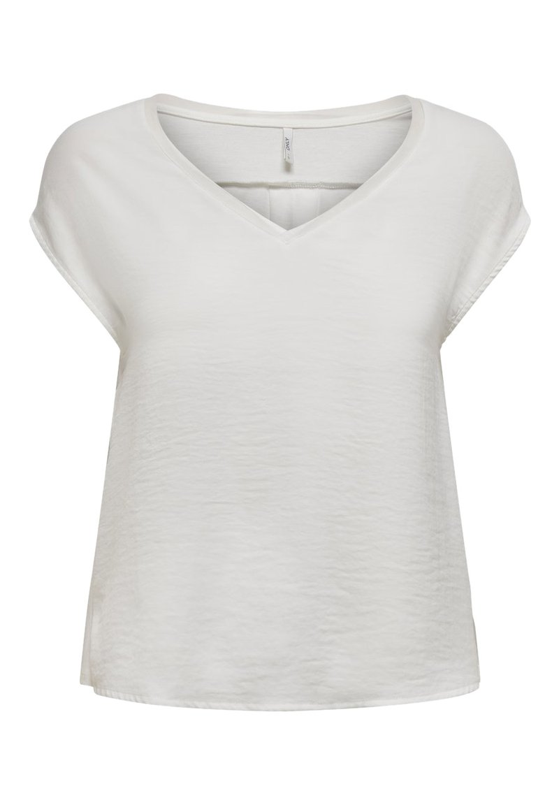 Only T-shirt basic crème Only T-shirt basic crème