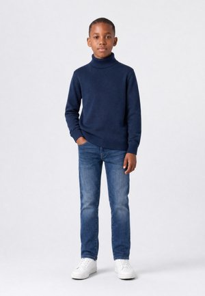 Petrol Industries, FINE-KNIT TURTLENECK SWEATER LEBANON - Maglione - navy blue