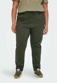 ONLY Carmakoma CARGOLDTRASH LIFE CLASSIC - Pantalones - peat