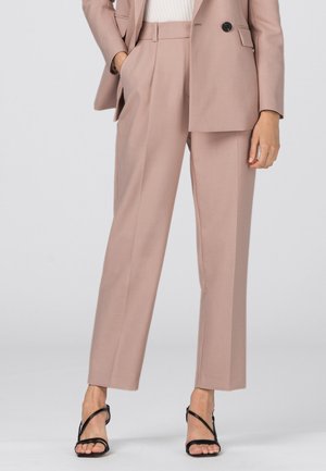 Trousers - powder melange