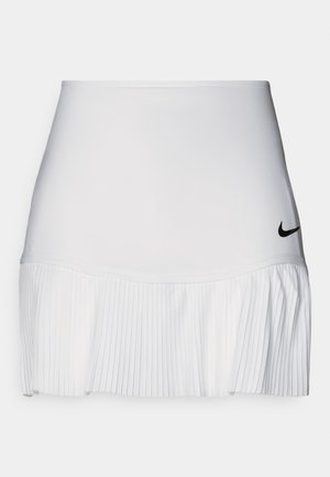 Nike Performance ADVANTAGE SKIRT SHORT - Falda de deporte - white/black