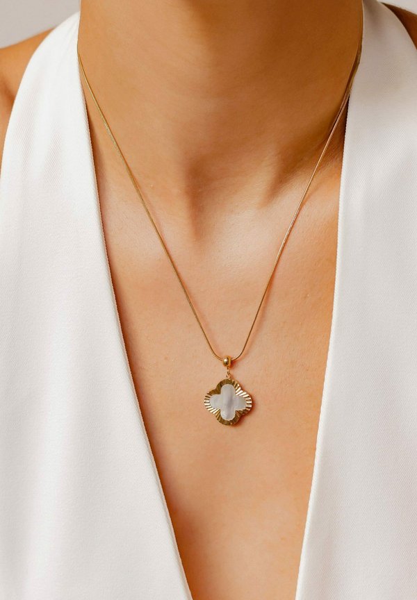 SHELL CROSS SNAKE - Halskette - goldfarben