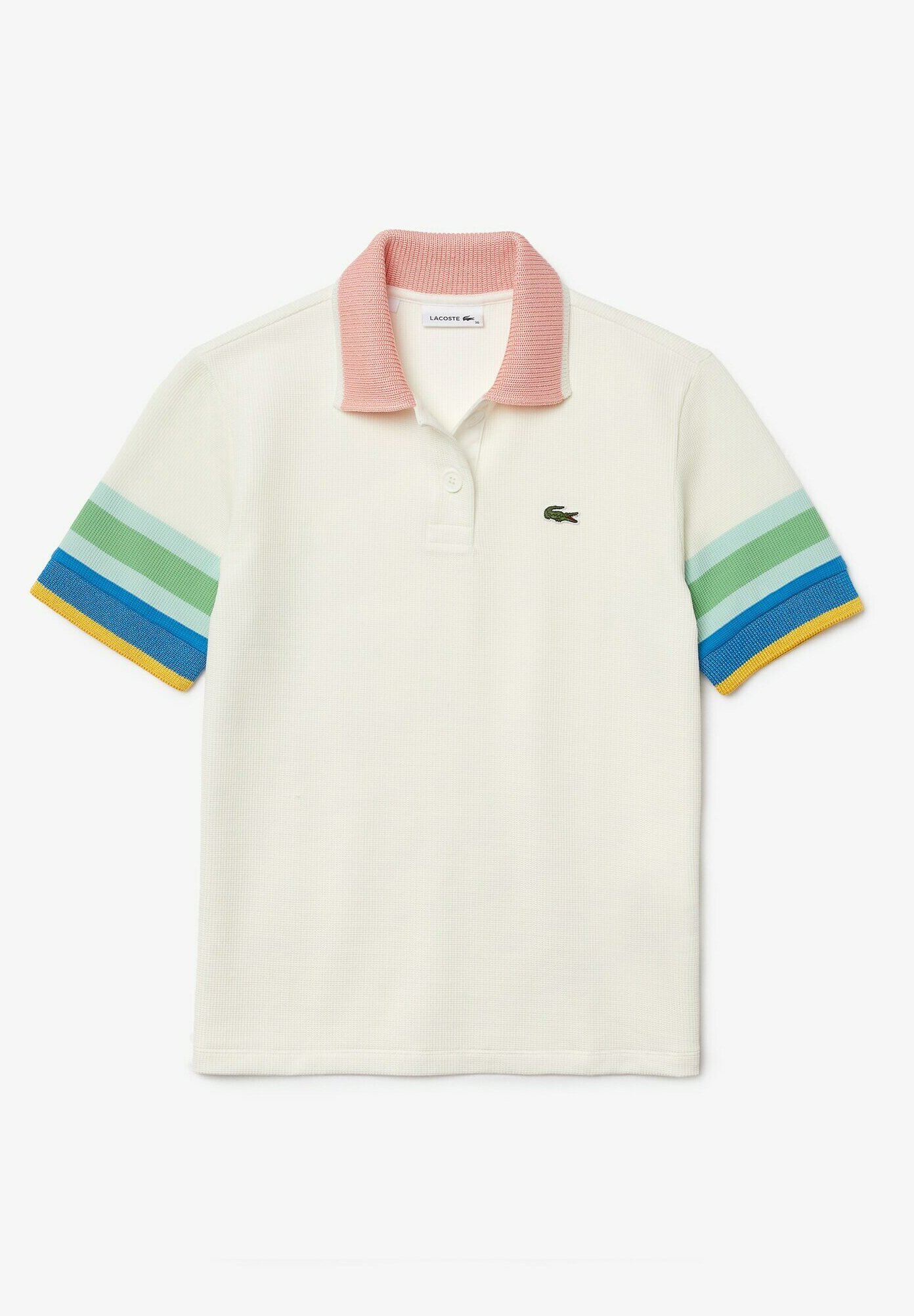 lacoste turquoise polo