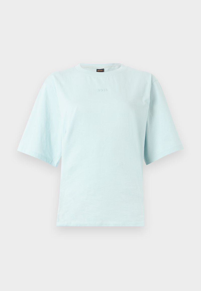 Boss T-shirt basic turquoise Boss T-shirt basic turquoise