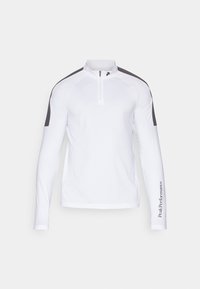 HALF ZIP BASELAYER - Long sleeved top - white/motion grey