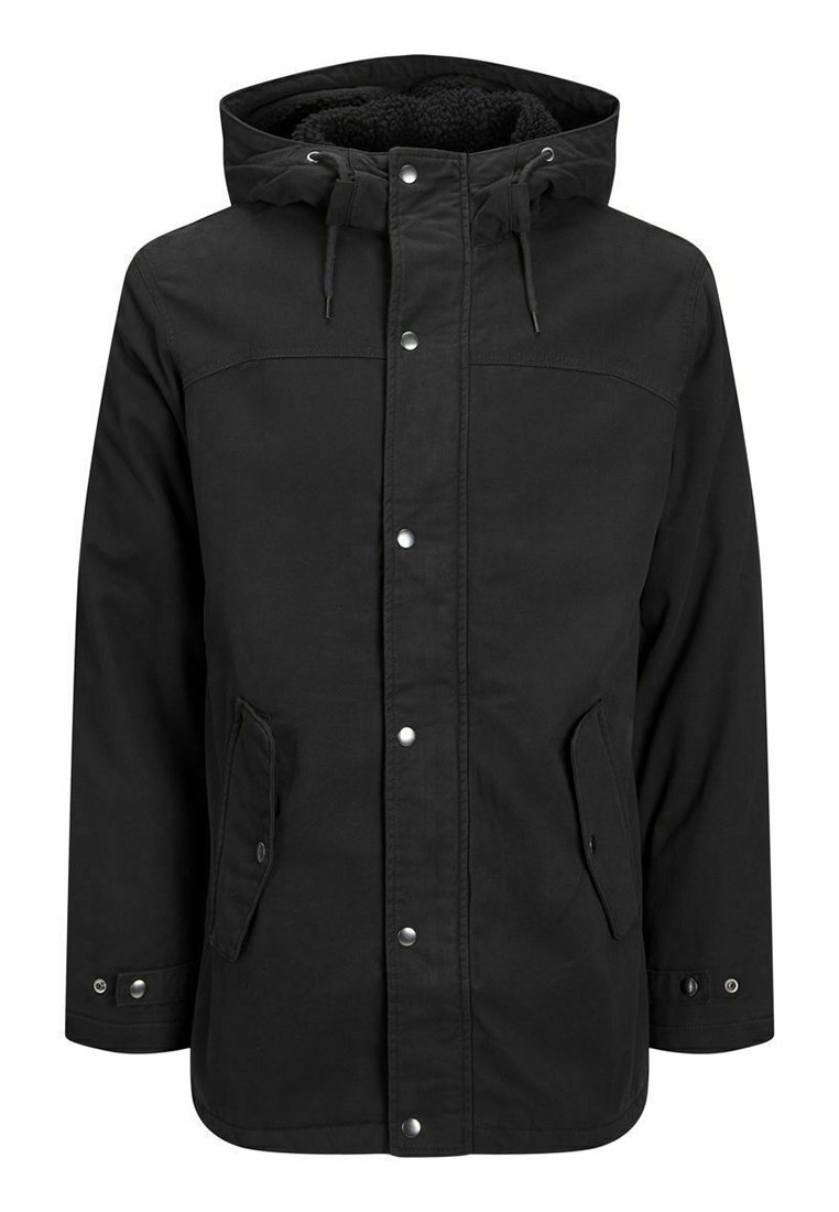 Herren Trenchcoats | Jack & Jones KLASSISCHER Parka black/schwarz - WL24381 Herren Trenchcoats | Jack & Jones KLASSISCHER Parka black/schwarz - WL24381