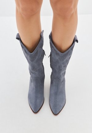 Bottes de cowboy / motard - grey