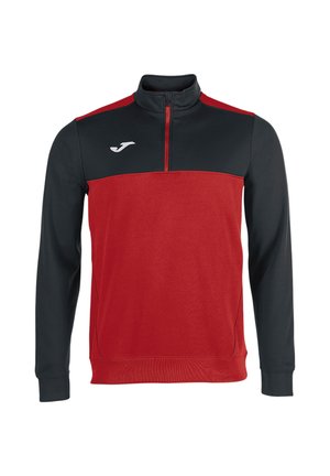 Joma JOMA ZIPTOP WINNER SWEATSHIRT KIDS FUSSBALL - TEXTILIEN - SWEATSHIRTS - Sweatshirt - rot