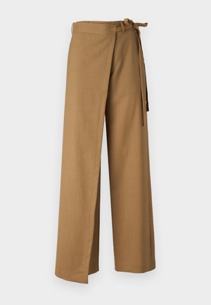 MM6 Maison Margiela PANTS - Wrap skirt - tobacco