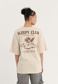 Even&Odd - Print T-shirt - sand Thumbnail Image 1