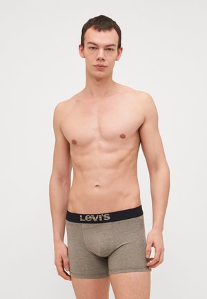 MEN OPTICAL ILLUSION BRIEF 2 PACK - Trunks - khaki