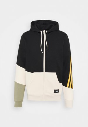 COLORBLOCK FULL ZIP SEASONAL - Felpa con zip - black