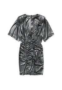 Bimba Y Lola HOMBRERAS METALIZADO PLATEADO - Vestido informal - plata