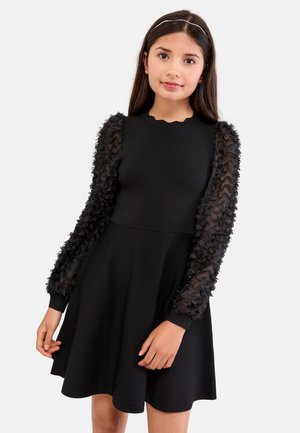 Lipsy Pletené šaty - black
