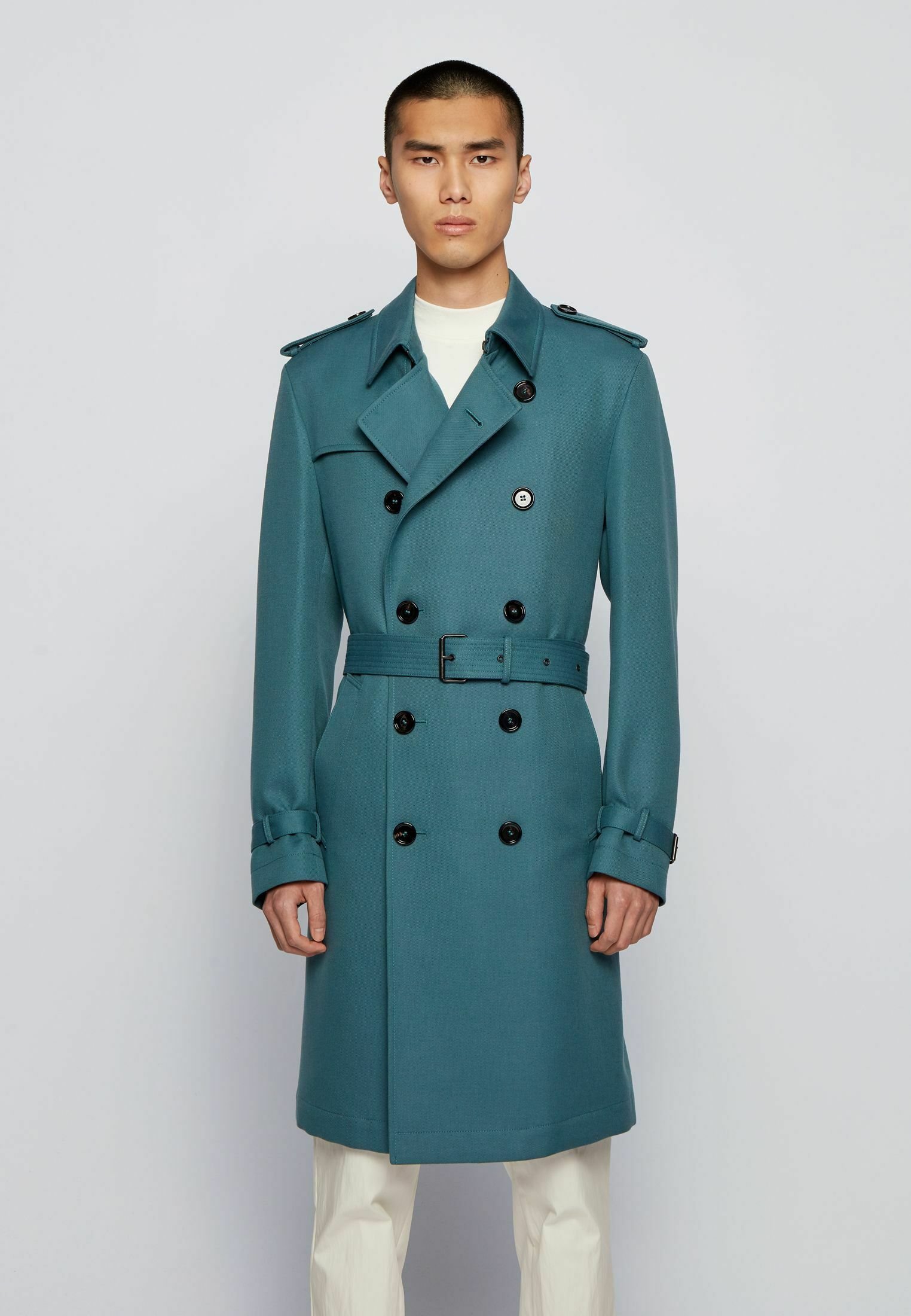 boss trench coat